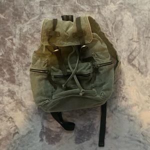 Vintage Drawstring Backpack